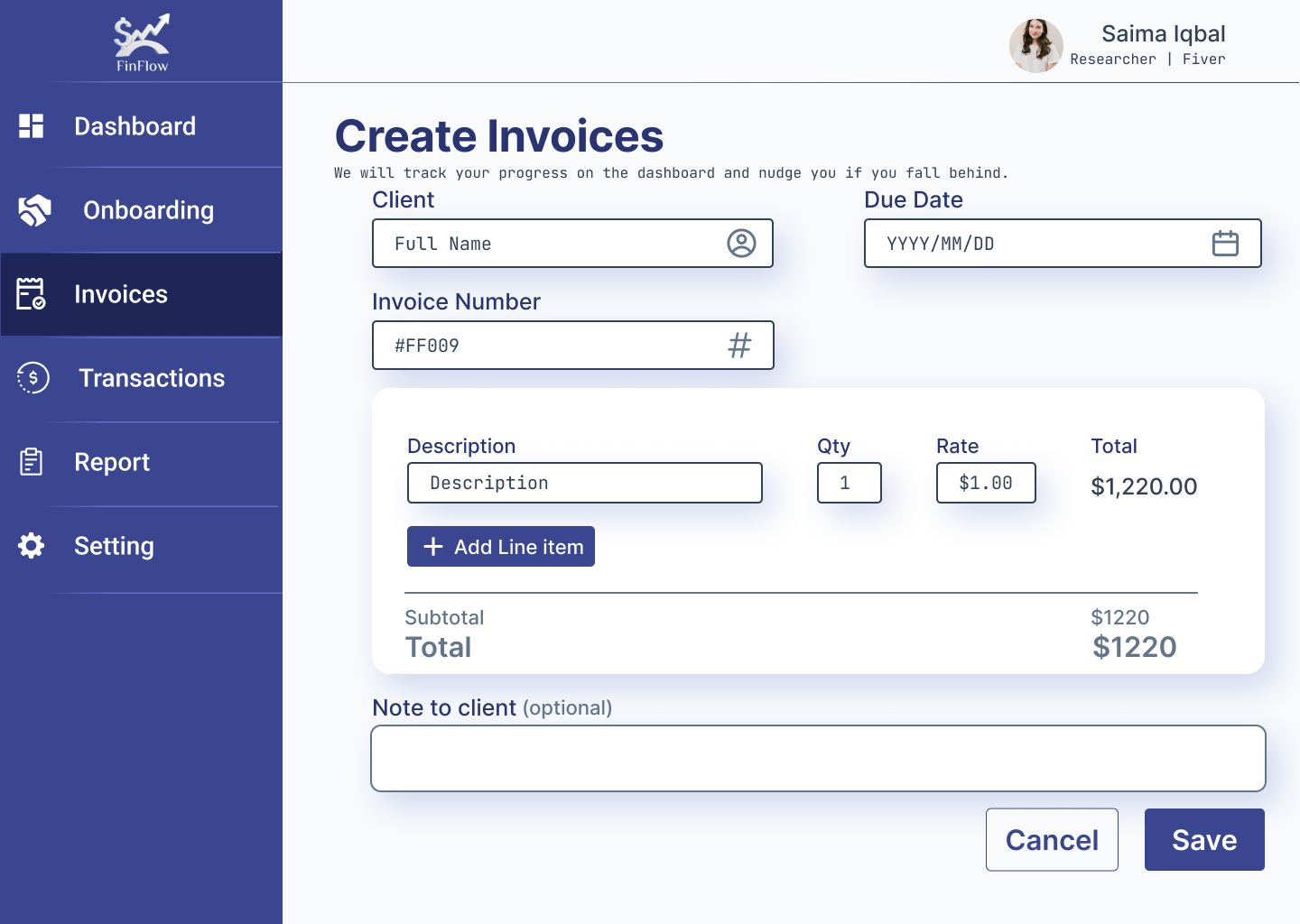  Create Invoices